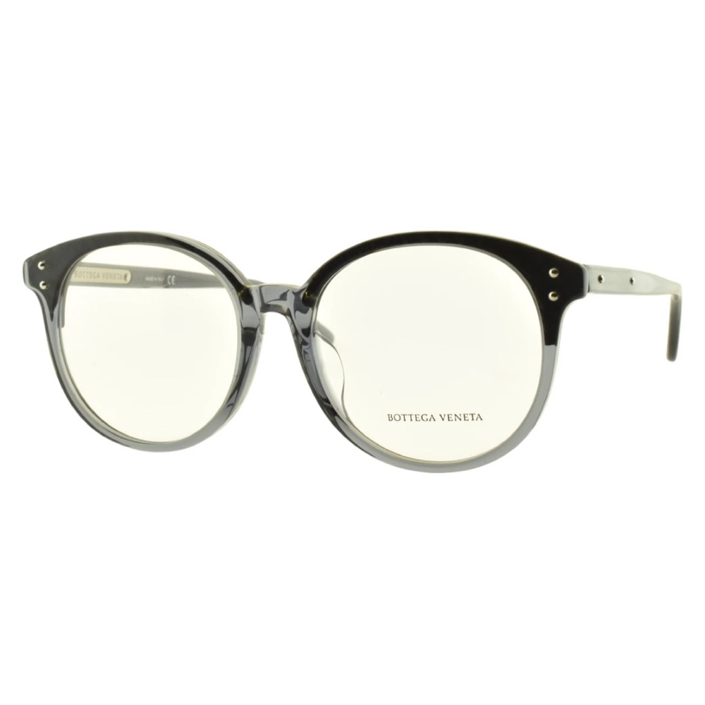 BOTTEGA VENETA BV0176OA 001 Grey Round Full Rim Women Optical Frame -full set